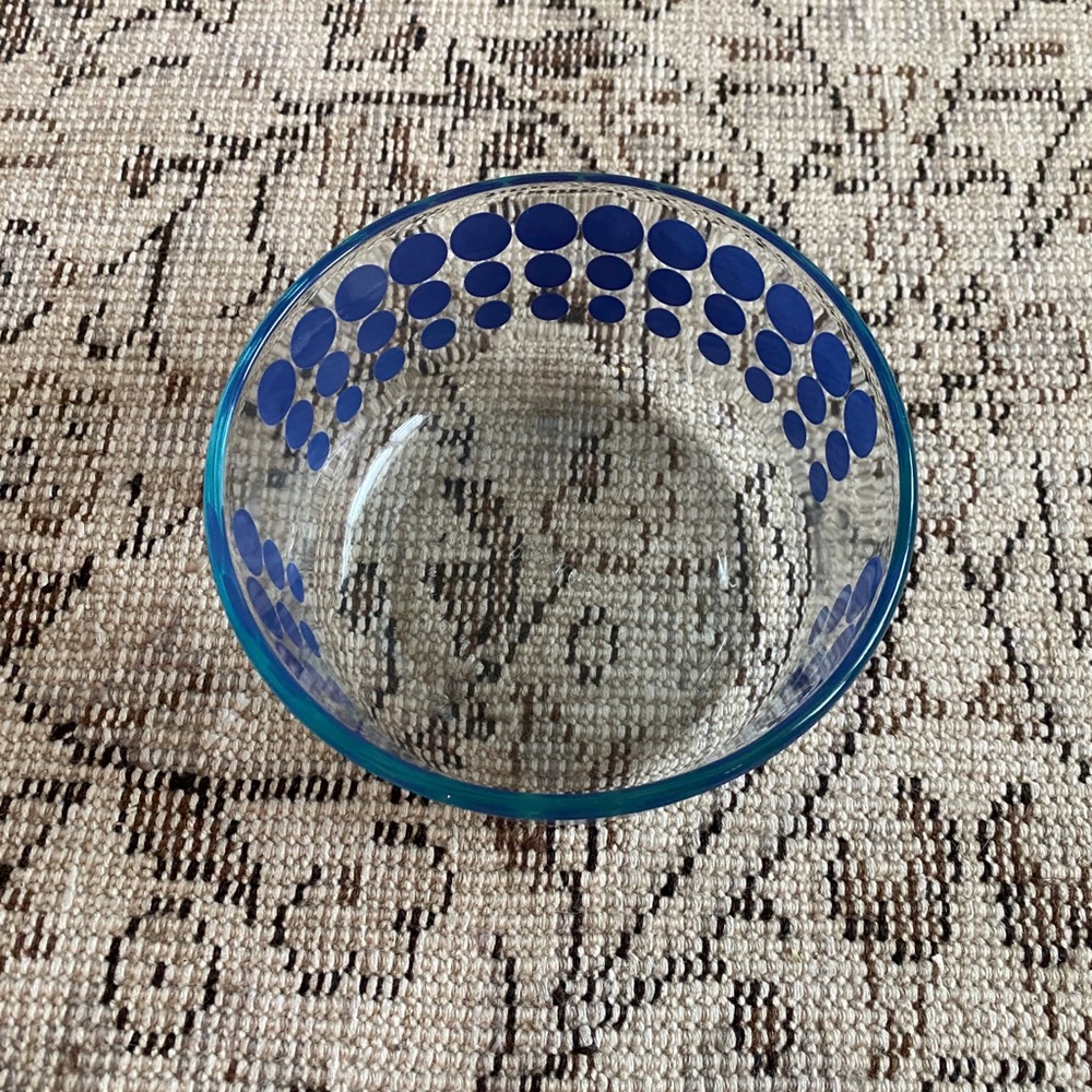 Pyrex 1915 Blue Dot BOWL